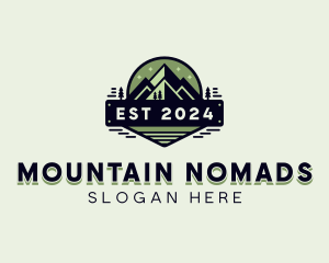 Mountain Camping Summit logo design