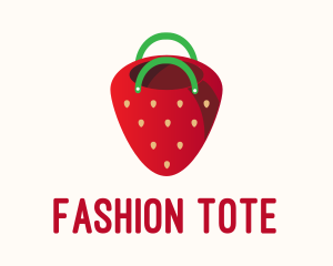 Cute Strawberry Bag  logo