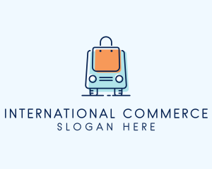 Shopping Bag Vehicle logo design