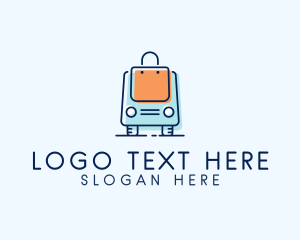 Commerce - Shopping Bag Vehicle logo design