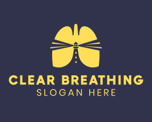 Lungs Lighthouse Beacon logo