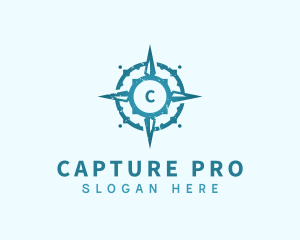 Adventure Compass Navigation logo design