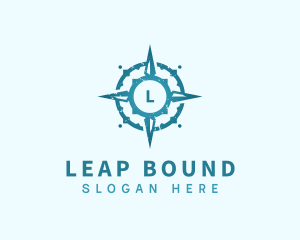 Adventure Compass Navigation logo design