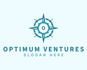 Adventure Compass Navigation logo design