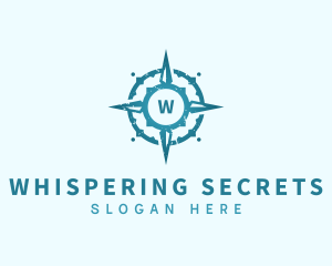 Adventure Compass Navigation logo design