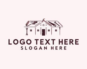 Renovation Tool House logo design