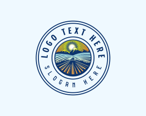 Farm Field Mountain logo