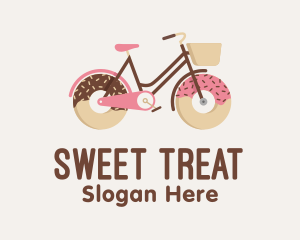 Doughnut Bicycle Cycle logo