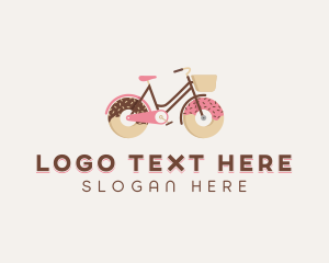 Doughnut Bicycle Cycle logo