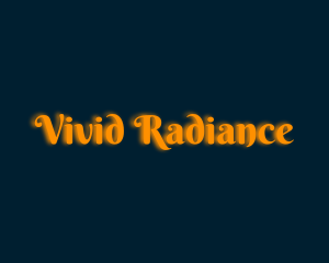 Whimsical Orange Glow logo