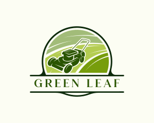 Lawn Cutter Landscaping logo design