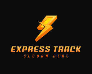 Lightning Electrical Express logo design