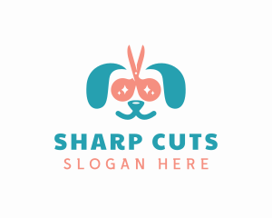 Dog Pet Grooming logo design