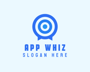 Target Messaging App  logo design