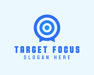 Target Messaging App  logo design