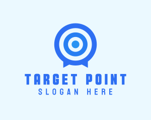 Target Messaging App  logo design