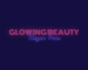 Retro Glow Neon logo