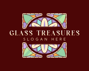 Floral Art Stained Glass logo
