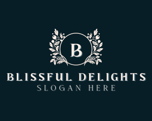 Floral Wreath Boutique logo design