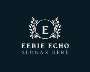 Floral Wreath Boutique logo design