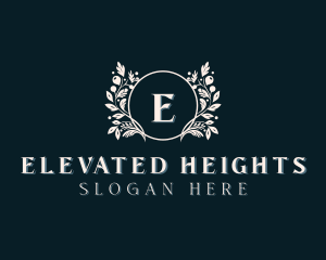 Floral Wreath Boutique logo design