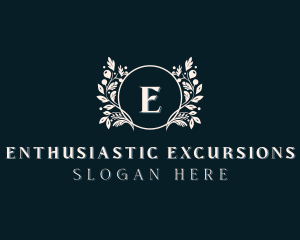 Floral Wreath Boutique logo design