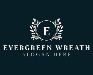 Floral Wreath Boutique logo design