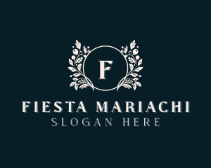 Floral Wreath Boutique logo design