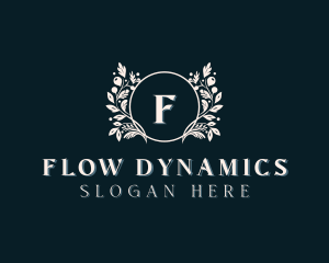 Floral Wreath Boutique logo design