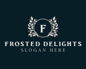 Floral Wreath Boutique logo design