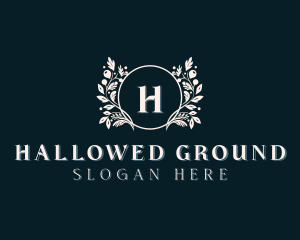 Floral Wreath Boutique logo design