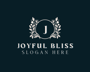 Floral Wreath Boutique logo design