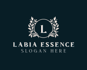 Floral Wreath Boutique logo design