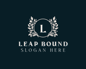 Floral Wreath Boutique logo design