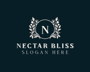 Floral Wreath Boutique logo design