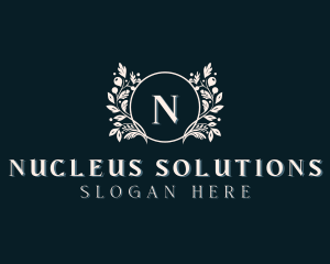 Floral Wreath Boutique logo design