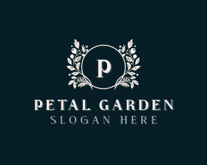 Floral Wreath Boutique logo design