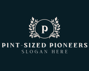 Floral Wreath Boutique logo design