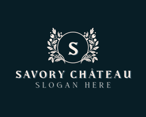 Floral Wreath Boutique logo design