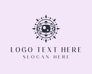 Celestial Mystic Eye logo design