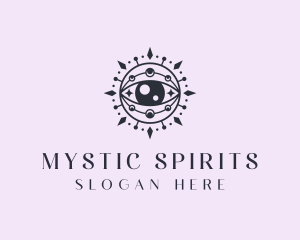 Celestial Mystic Eye logo design