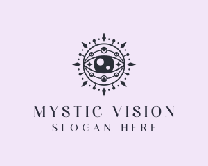 Celestial Mystic Eye logo design