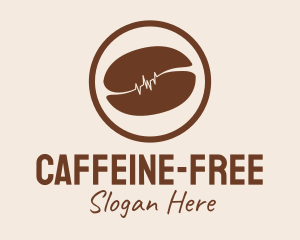 Brown Coffee Bean Farm  logo design