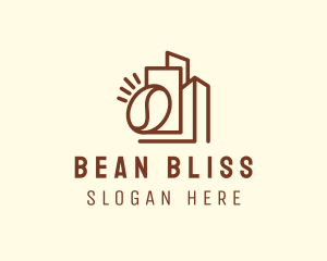 Coffee Bean Building logo design