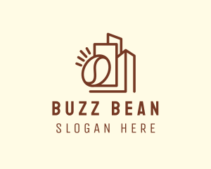 Coffee Bean Building logo design