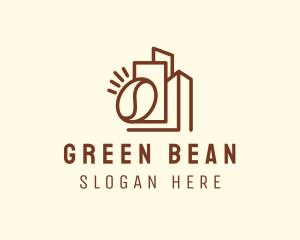 Coffee Bean Building logo design