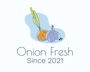 Onion & Garlic Plant logo
