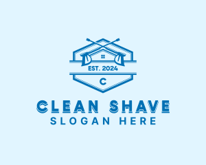 Cleaning Power Washer logo design