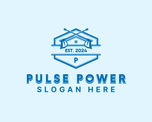 Cleaning Power Washer logo design