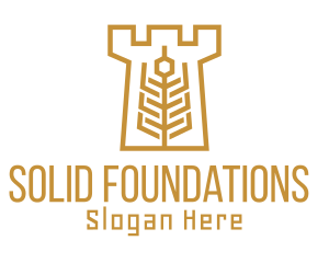 Golden Wheat Tower logo